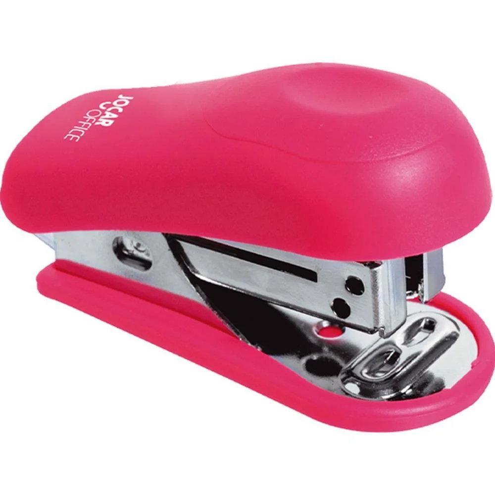 Grampeador Mini P/12Fls Jocar Plast Cores Sor Leonora (Cx.c/12)