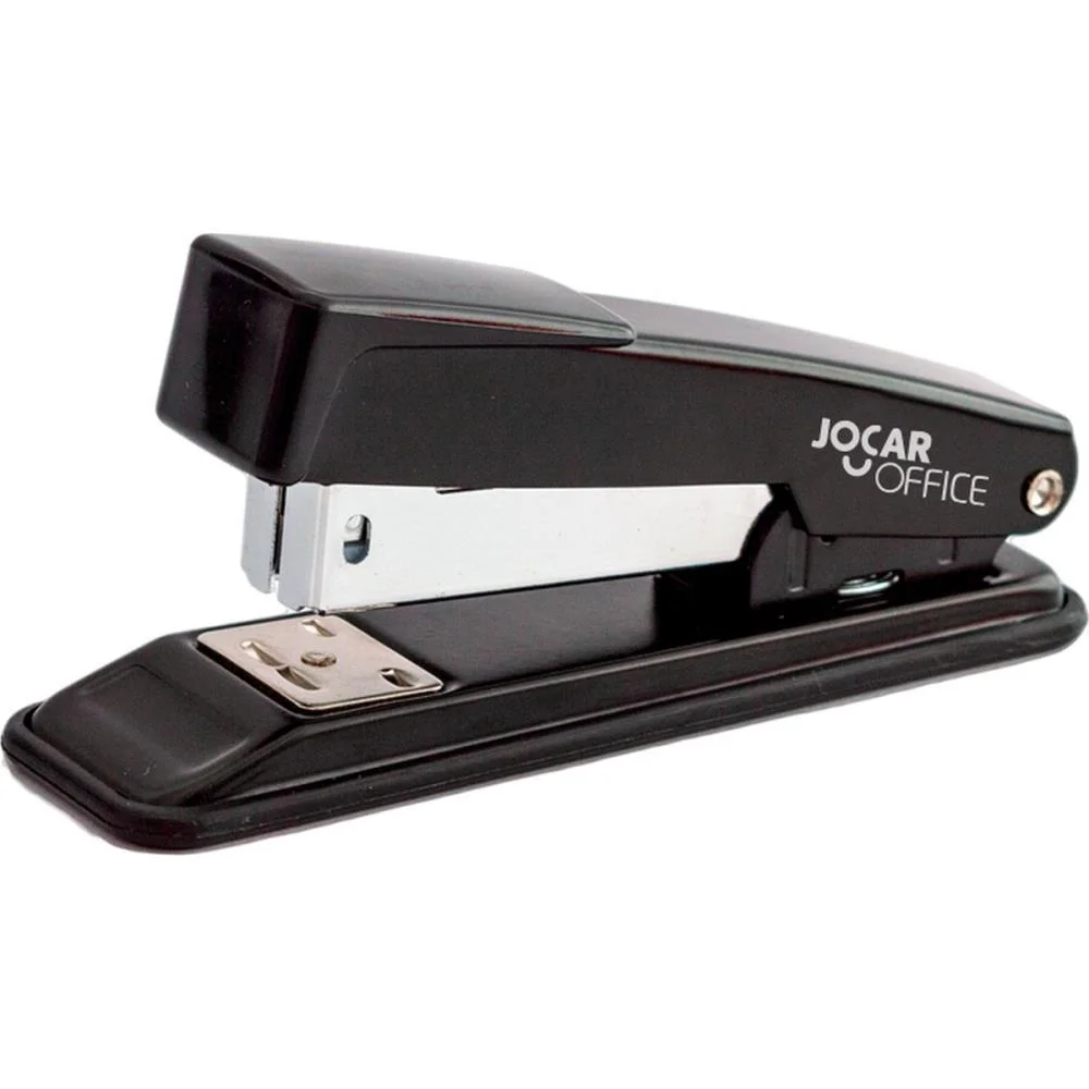 Grampeador Metal Jocar Preto P/25Fls. 11,5Cm Pt Leonora