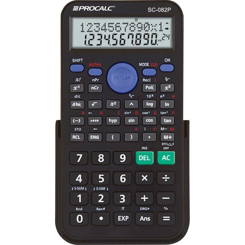 Calculadora Cientifica 240Funcoes Sc82P Procalc