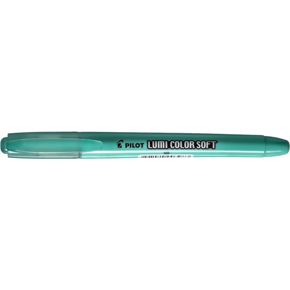 Caneta Marca Texto Lumicolor Soft Verde Pastel Pilot (Cx.c/12)