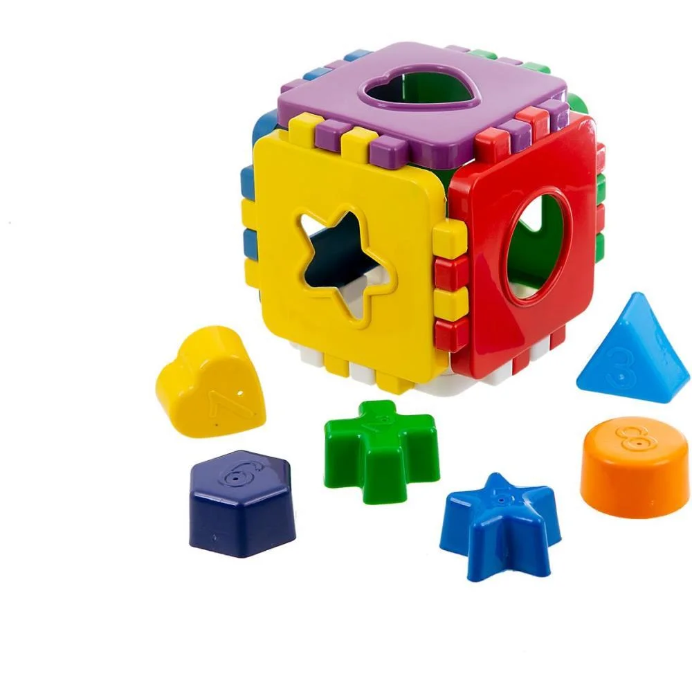 Brinquedo Educativo Cubo Baby Educativo C/Blocos Kendy Brinquedos