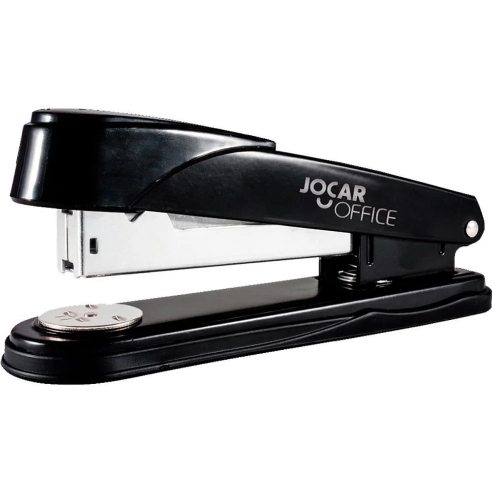 Grampeador Metal Jocar Preto P/50Fls. 16Cm Leonora