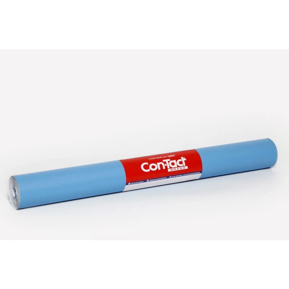 Contact Liso 45Cmx10M Opaco Azul Celeste Contact (Rolo)