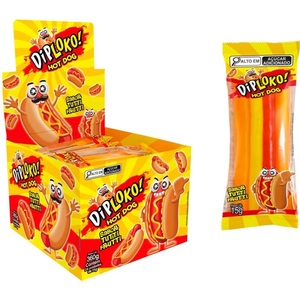 Doce Hot Dog Danilla Foods C/ 24 Unidades