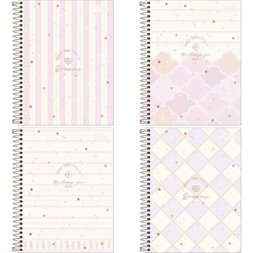 Caderno 10X1 Cp.dura Colegial Soho 160Fls. Tilibra (Pct.c/04)