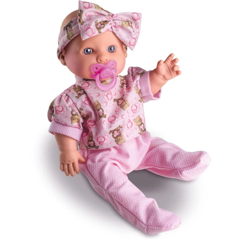 Boneca Com Mecanismo Milk Baby Faz Xixi Milk