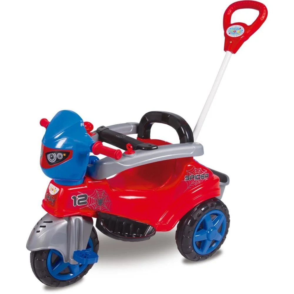 Veiculo Para Bebe Baby City Spider C/Som 30Kg Maral