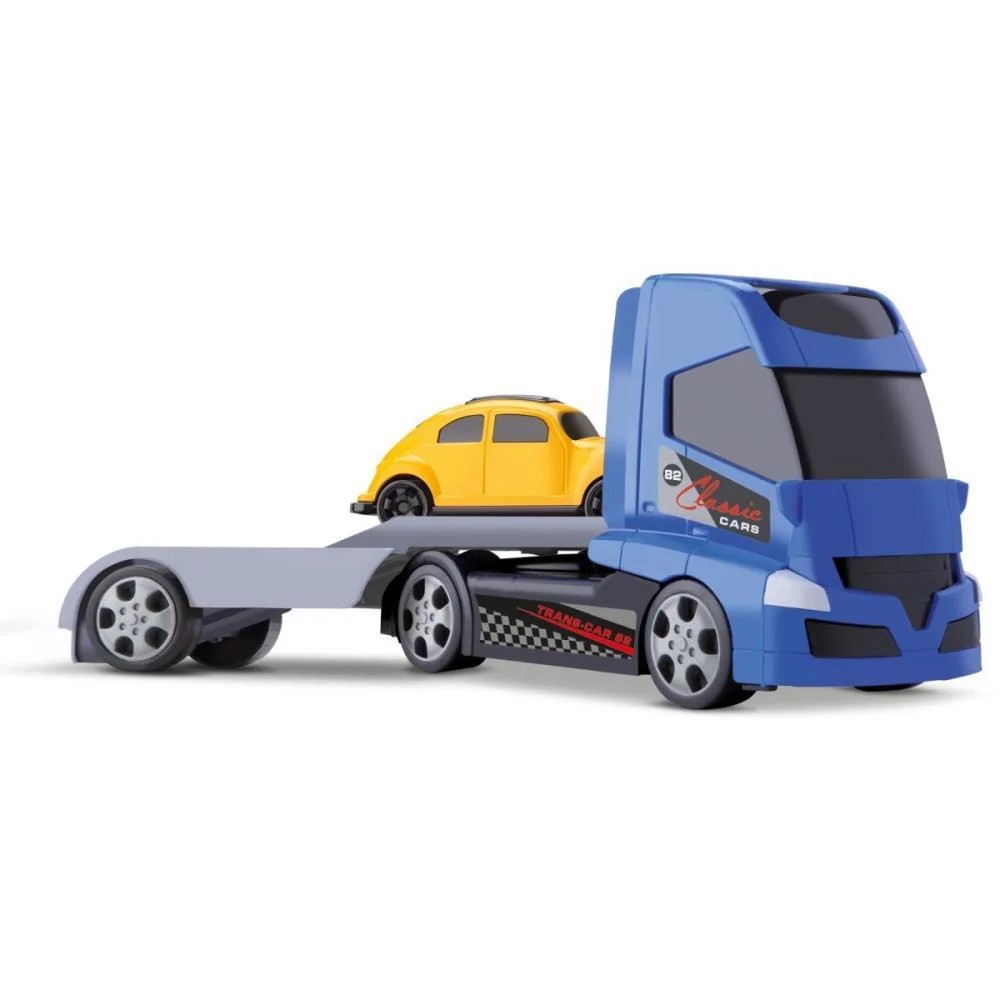 Caminhao Cegonheira Heavy Truck Classic Orange Toys