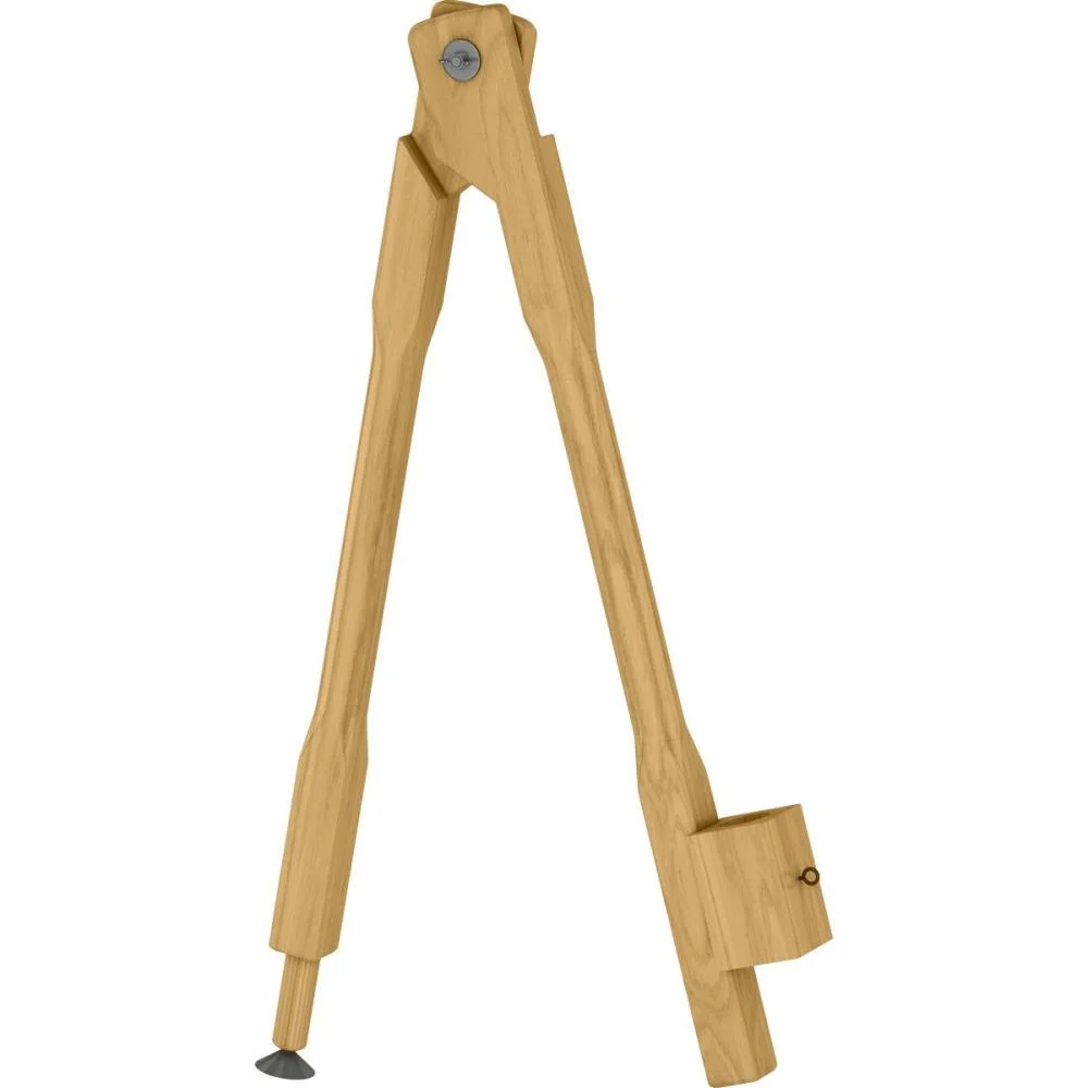 Compasso Madeira 40Cm P/ Quadro Branco Souza