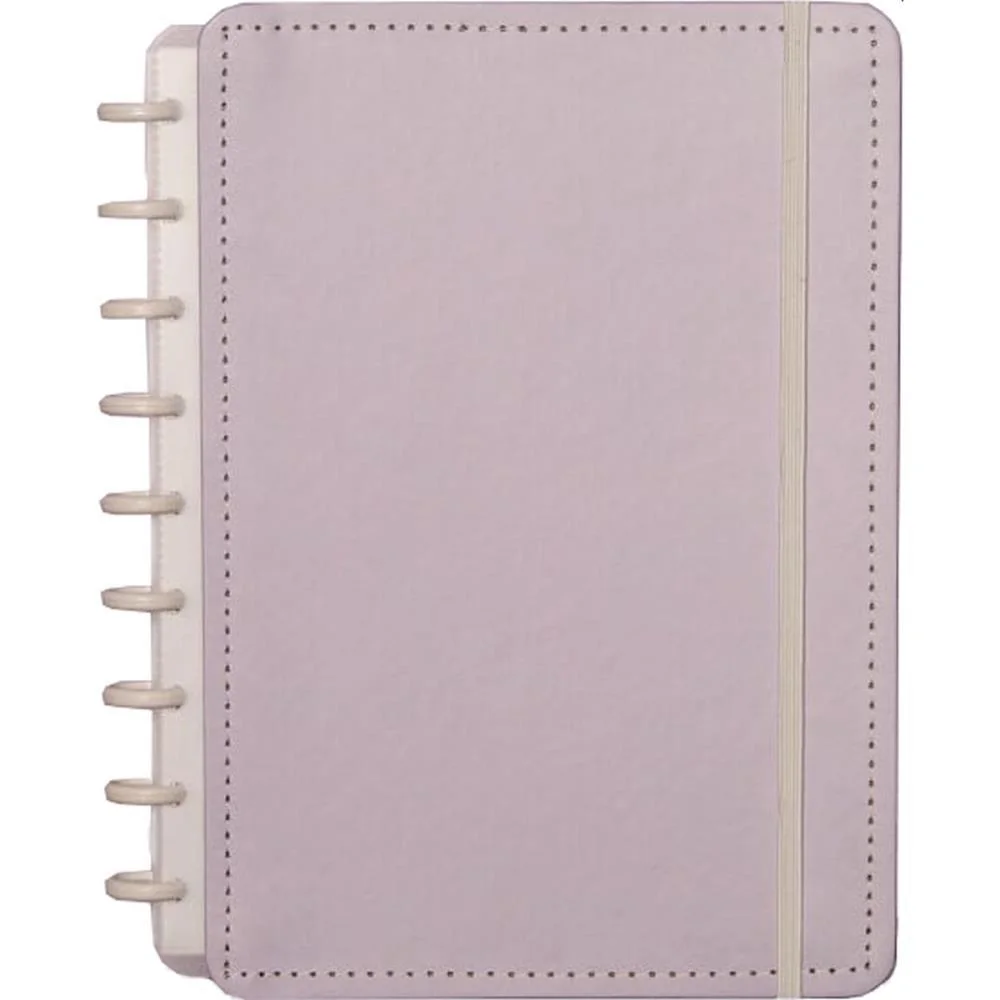 Caderno Inteligente Medio Lilas Pastel 80Fls 190X255Mm Caderno Inteligente