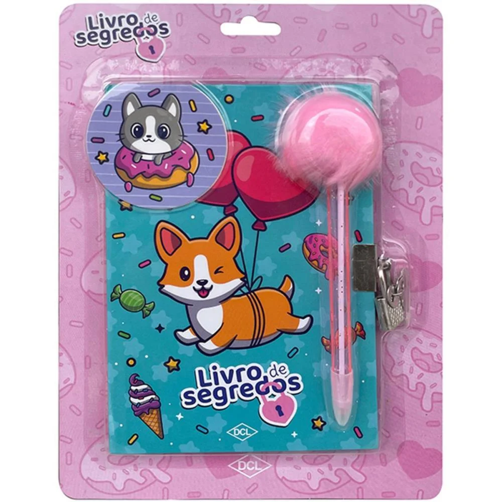 Diario Pets Livro De Segredos Dcl