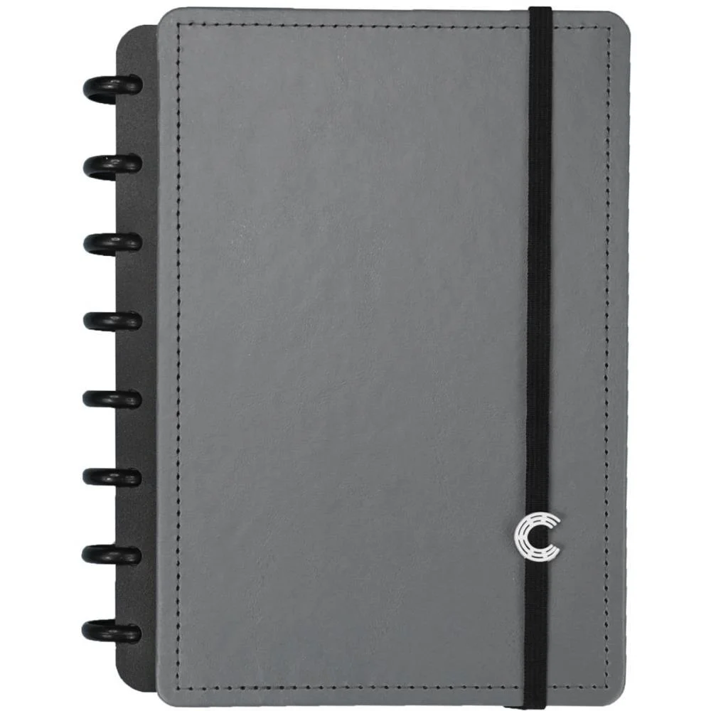 Caderno Inteligente A5 Basic Grey 80Fls 155X220Mm Caderno Inteligente