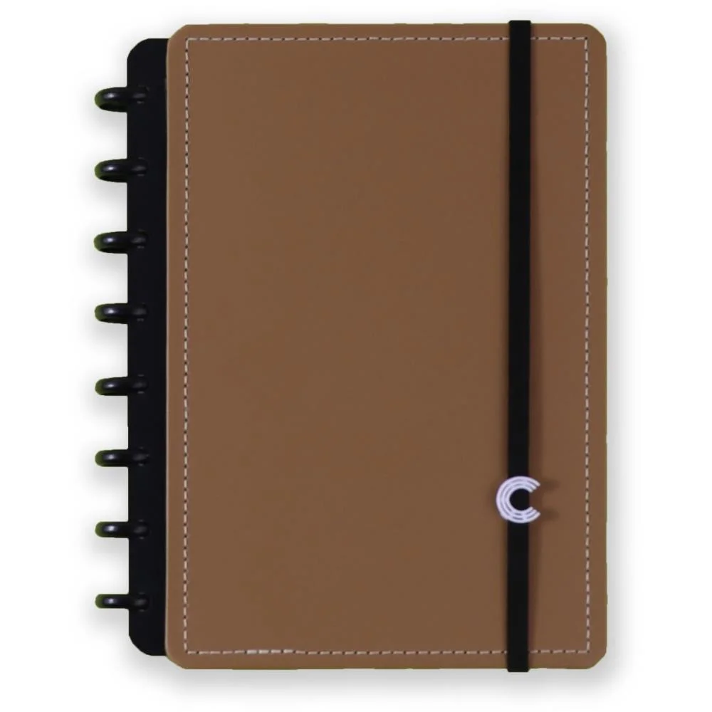 Caderno Inteligente Medio Caramel 80Fls 190X255Mm Caderno Inteligente