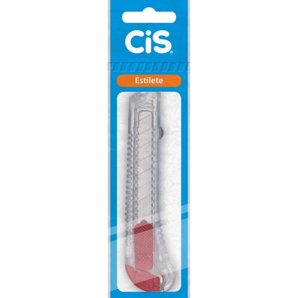 Estilete Largo Corpo Transparente Mod.29Bp Bl Sertic C/ 24 Unidades