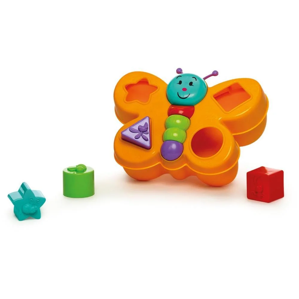 Brinquedo Educativo Borboleta Espoleta C/Blocos (S Tateti