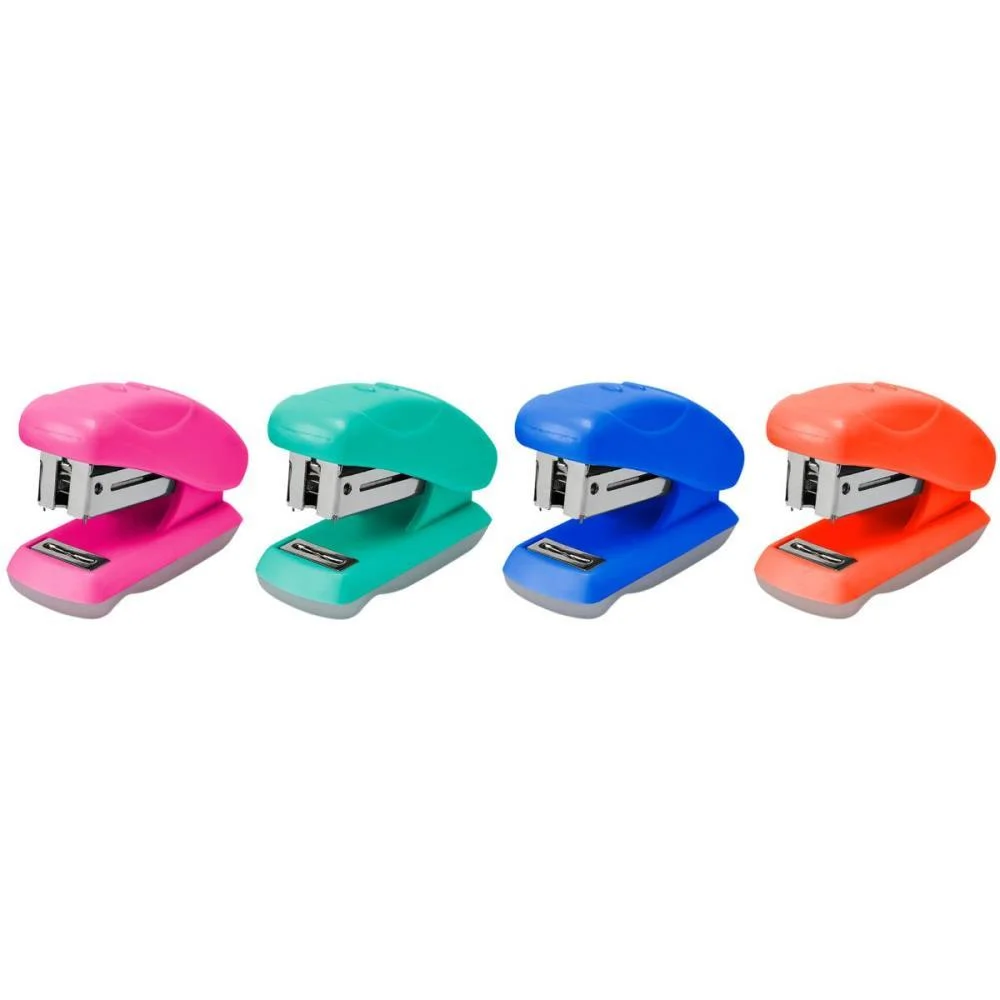 Grampeador Mini P/18Fls Bazze B5101 Color 26/6 Summit C/ 12 Unidades