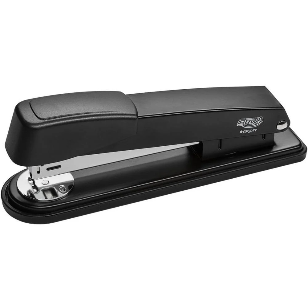 Grampeador Metal P/25Fls 26/6 16Cm Preto Brw