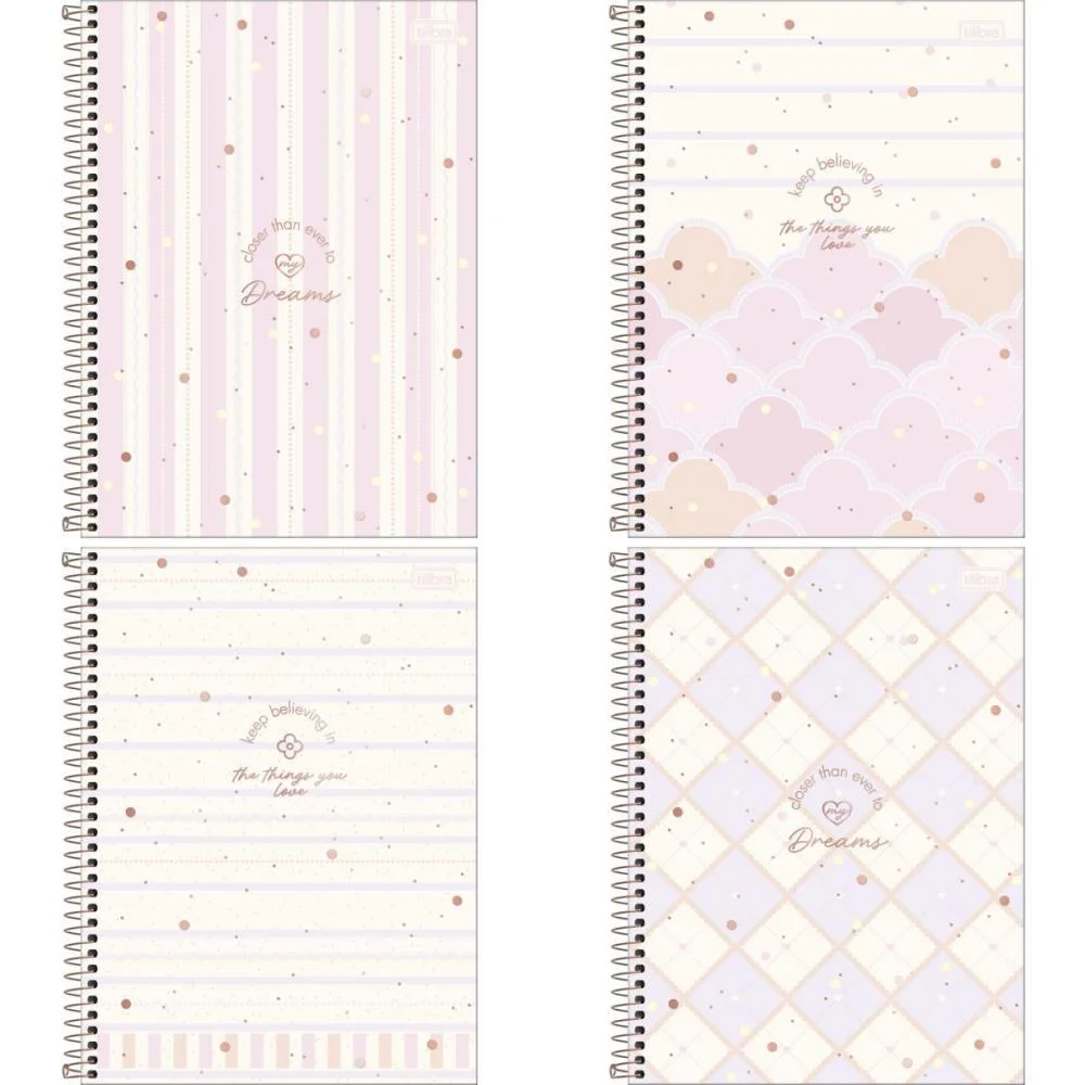 Caderno 10X1 Capa Dura Soho 160Fls. Tilibra (Pct.c/04)