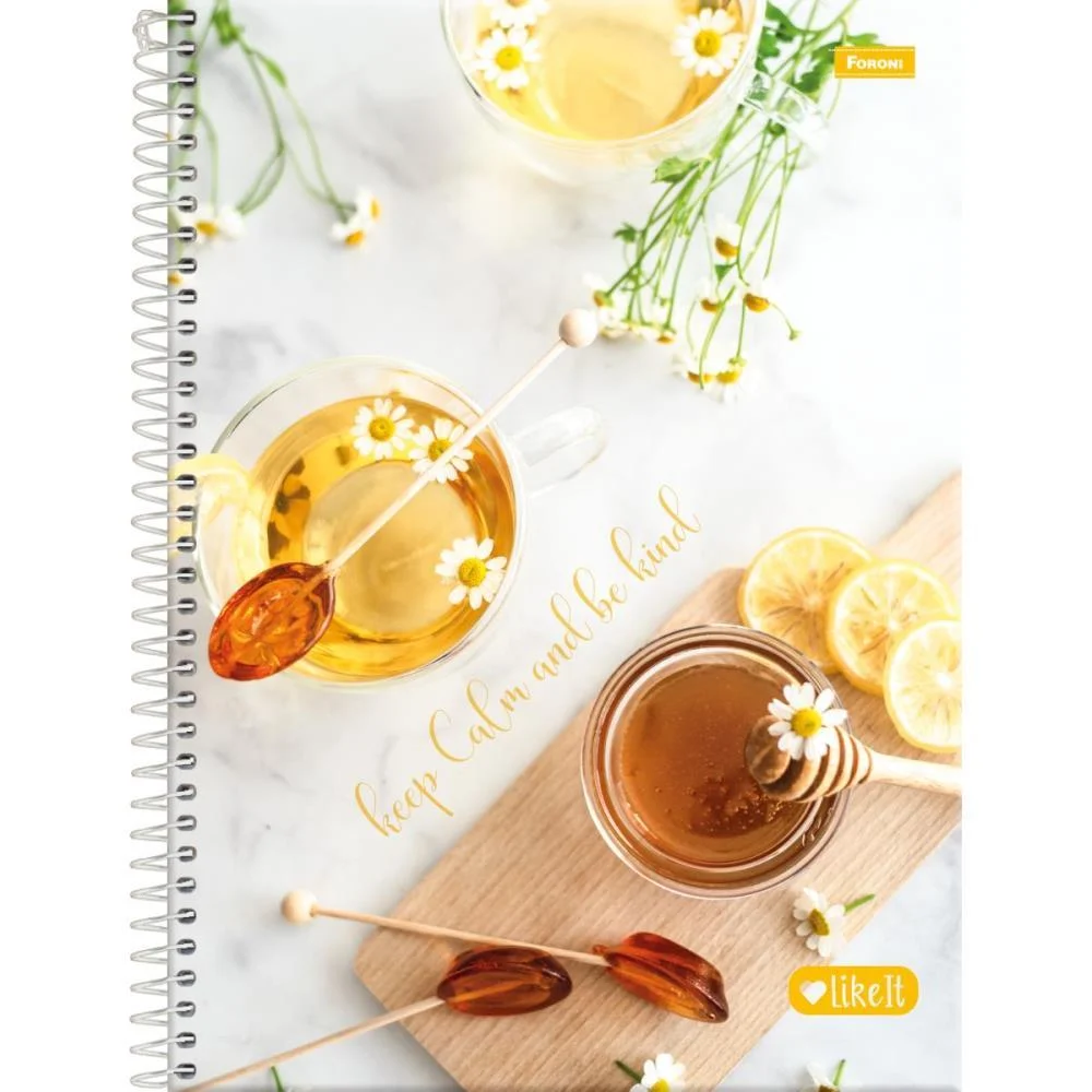 Caderno 10X1 Capa Dura Like It 160Fls. Foroni (Pct.c/04)
