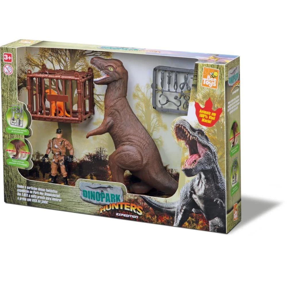Dinossauro Dinopark Hunters Expedition (S Bee Toys - imagem 6