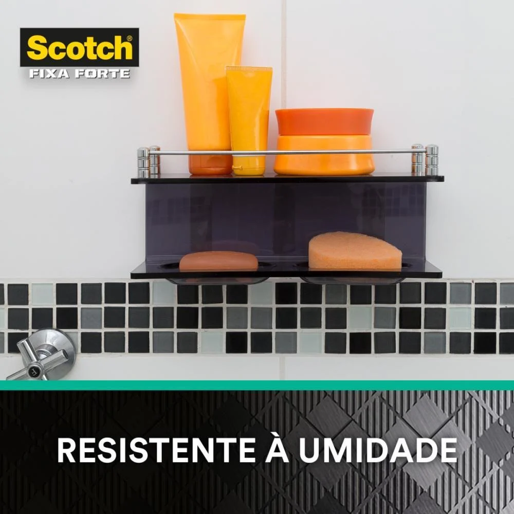 Fita Fixa Forte Banheiro 24Mmx1,5M 3M - imagem 8