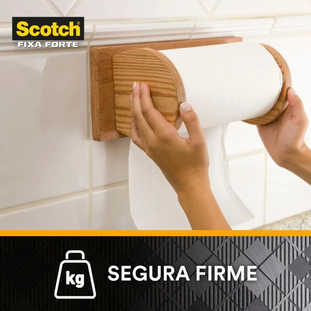 Fita Fixa Forte Cozinha 24Mmx1,5M 3M - imagem 5
