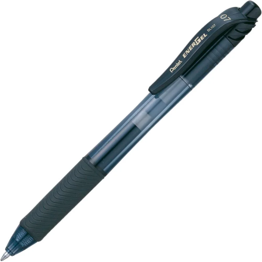Caneta Gel Energel Retratil 0.7Mm Preta Pentel (Cx.c/12) - imagem 3