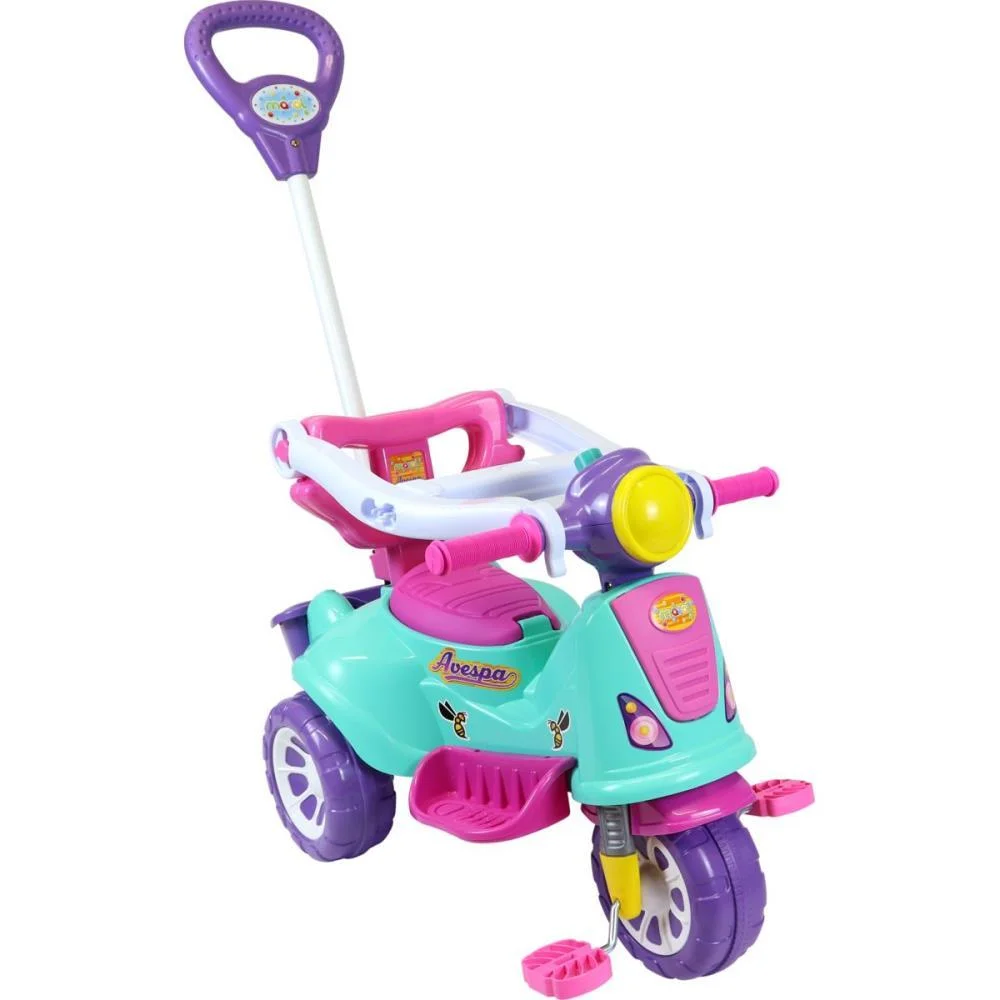 Triciclo Avespa Pink 25Kg C/Som Maral - imagem 2