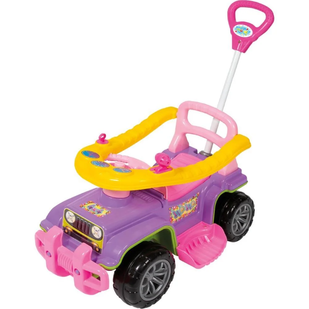 Veiculo Para Bebe Jip Jip Menina 30Kg C/Som Maral - imagem 2