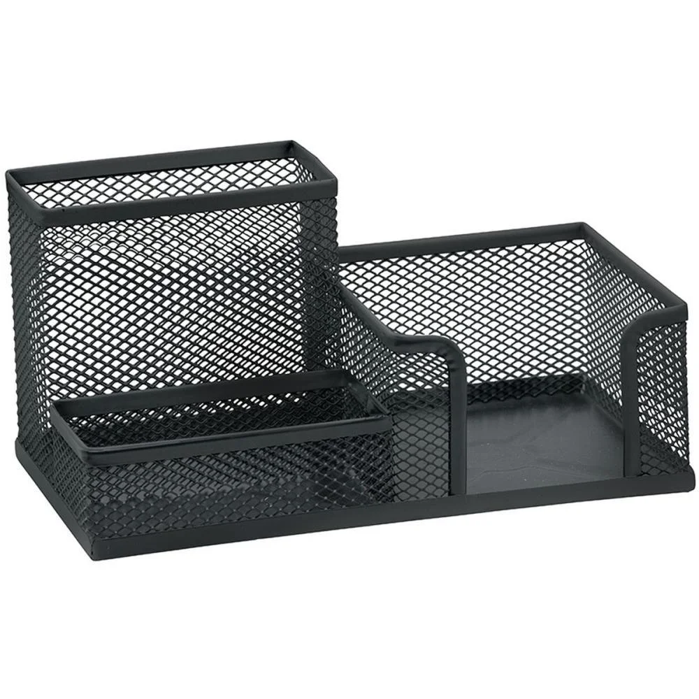 Acessorio Para Mesa Aramado 3Compart. Quadrado Pt Brw - imagem 3