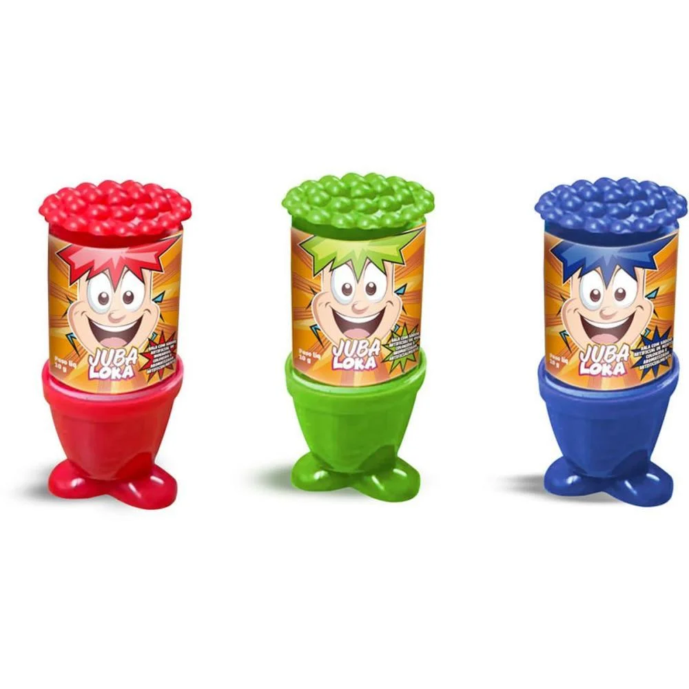 Doce Juba Loka Chiclete Sabores (S) Colore C/ 30 Unidades - imagem 3