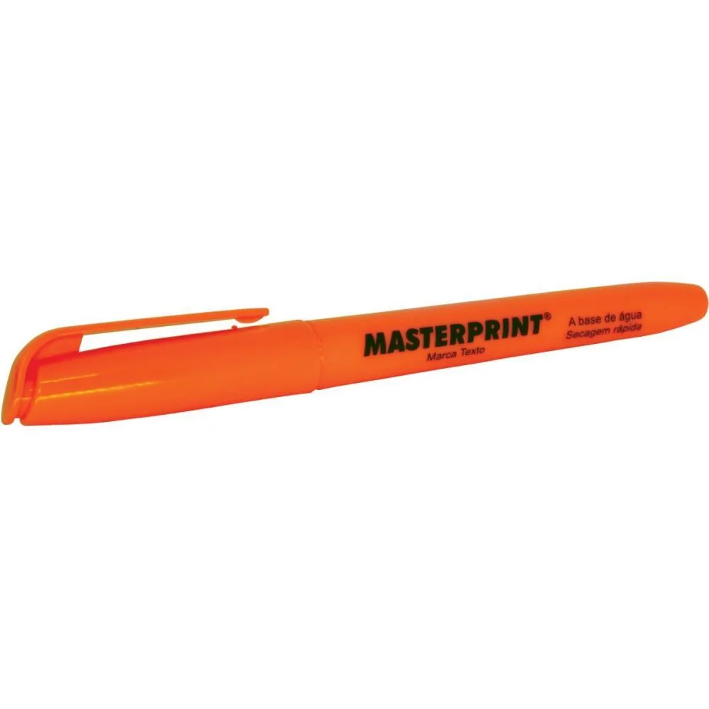Caneta Marca Texto Mp 612 Laranja Masterprint (Cx.c/12) - imagem 2