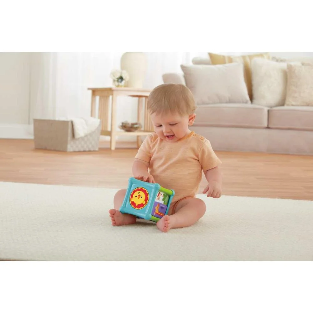 Fisher-Price Infant Cubo Animaizinhos Divertidos Mattel - imagem 6