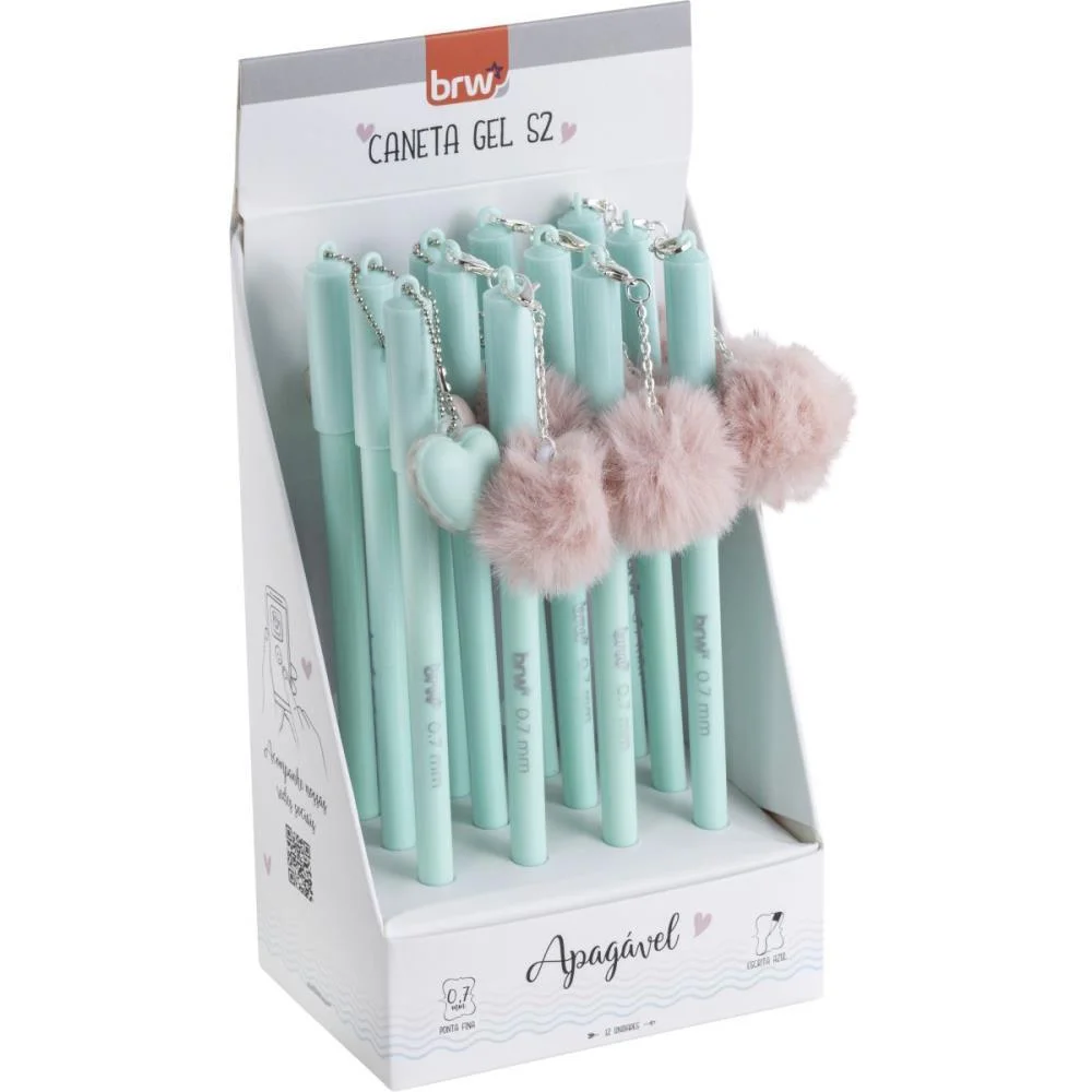 Caneta Gel Divert Gel - S2 Apag. 0.7Mm (S Brw C/ 12 Unidades - imagem 2