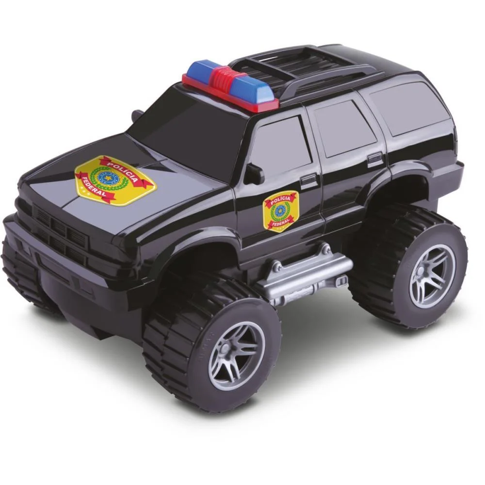 Carrinho Super Comando Policia Federal Silmar Brinquedos - imagem 4