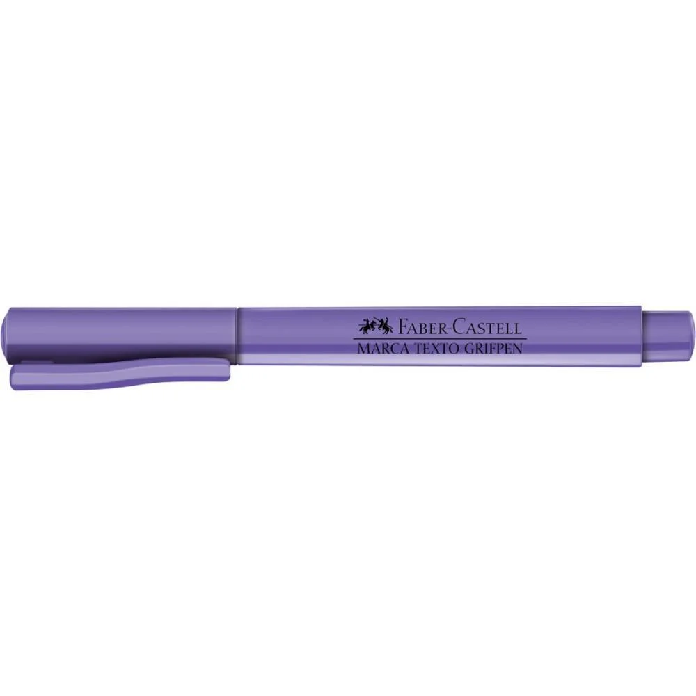 Caneta Marca Texto Grifpen Roxa Faber-Castell (Cx.c/12) - imagem 4