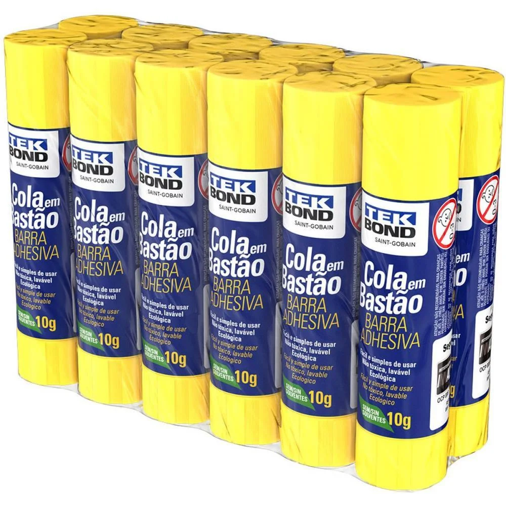 Cola Em Bastao 10G Shrink Tekbond (Pct.c/12) - imagem 2