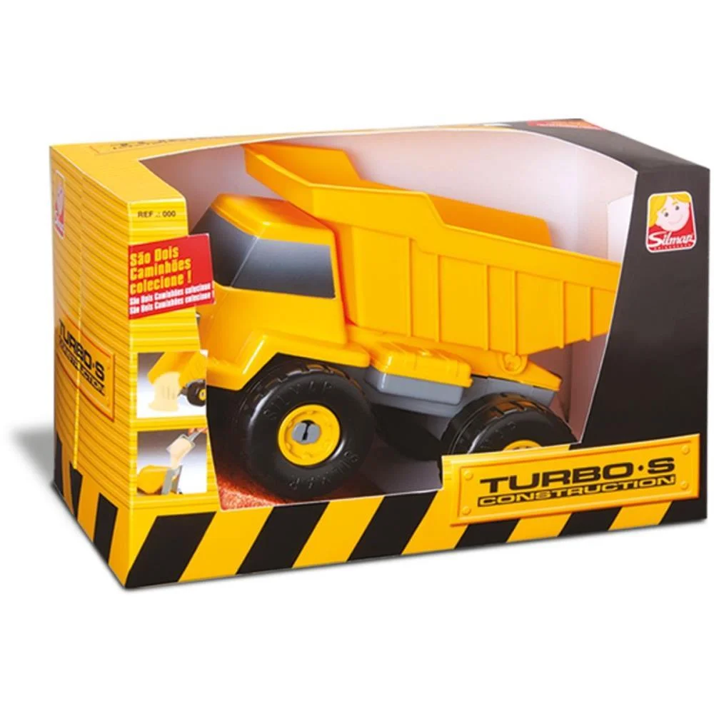 Caminhao Basculante Turbo C/Pa Silmar Brinquedos - imagem 3
