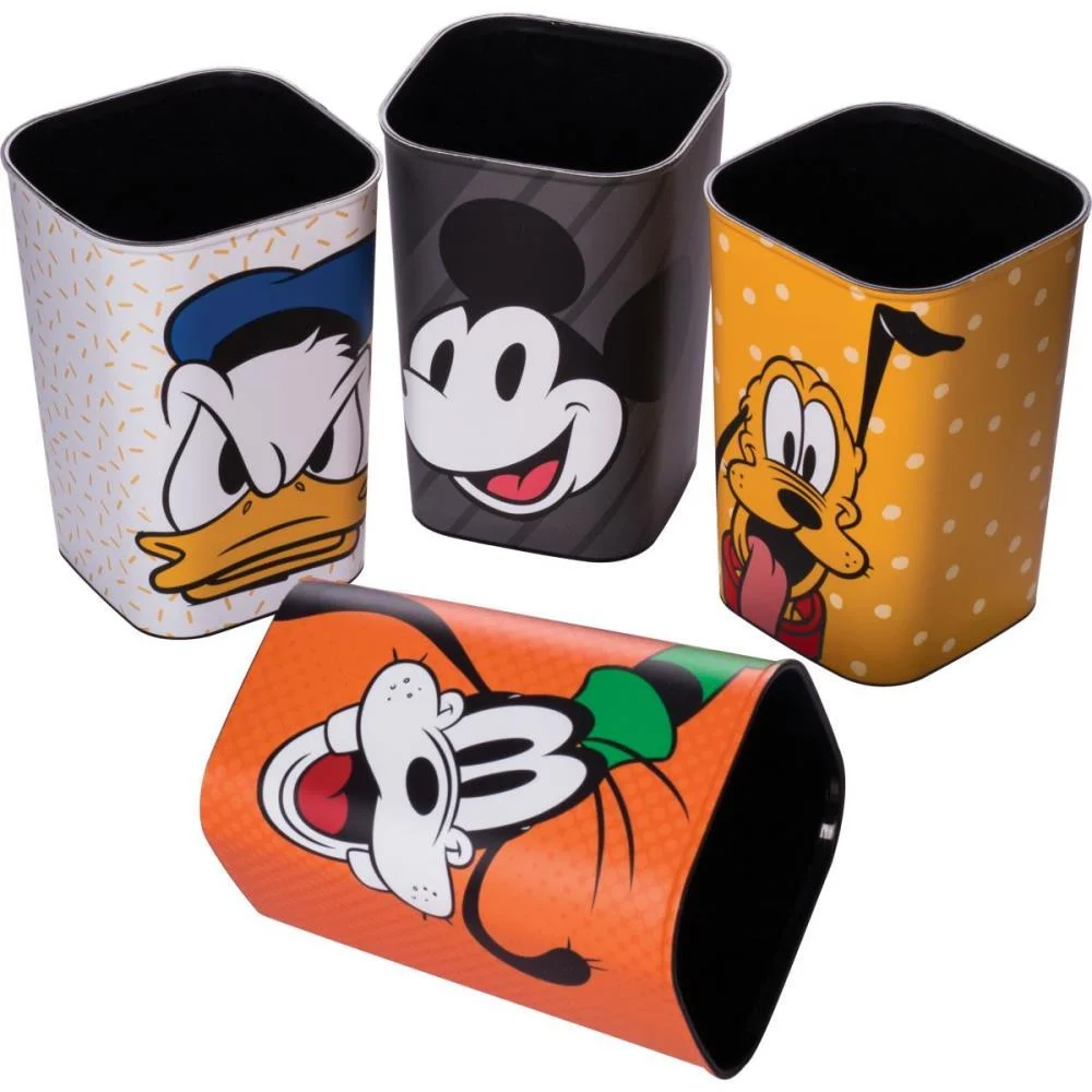 Acessorio Para Mesa Mickey E Amigos Porta Lapis 4P Plasutil - imagem 4