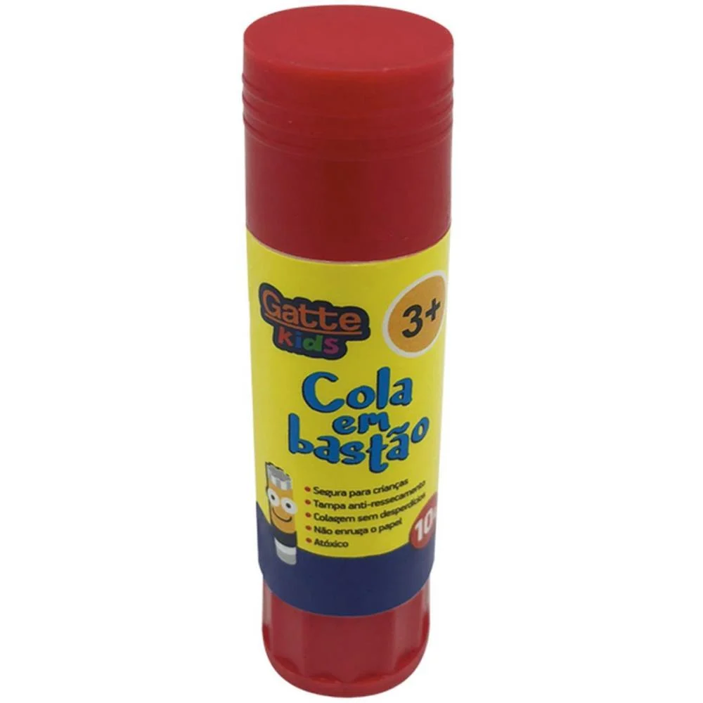 Cola Em Bastao Gatte Kids 10G Make+ (Pct.c/12) - imagem 3