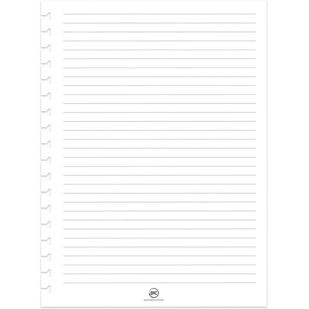 Caderno/Refil Smart Branco Colegial 48F Dac - imagem 6
