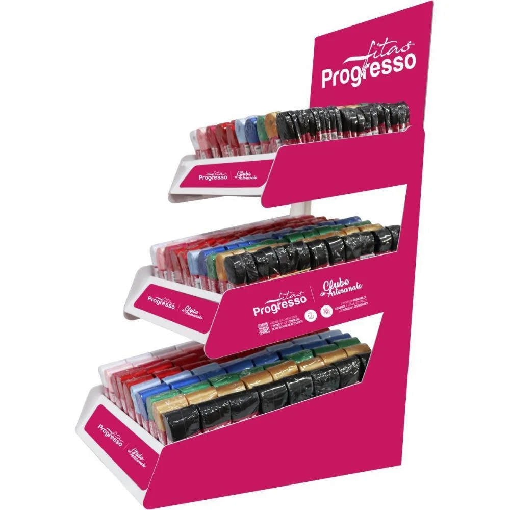 Display Expositor Completo Kit C/ 410 Unidades Fitas Progresso (Kit) - imagem 2