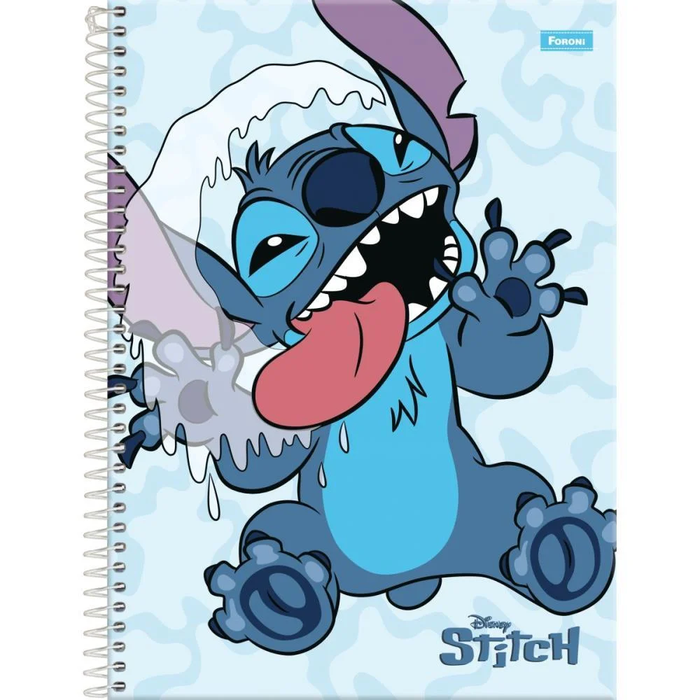 Caderno 10X1 Capa Dura Stitch 160F Foroni (Pct.c/04) - imagem 3