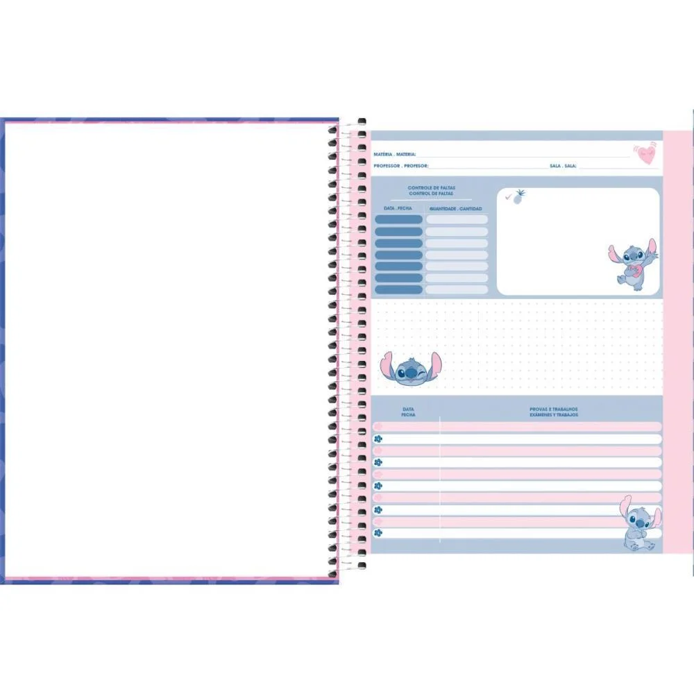 Caderno 10X1 Capa Dura Stitch 160F Foroni (Pct.c/04) - imagem 9
