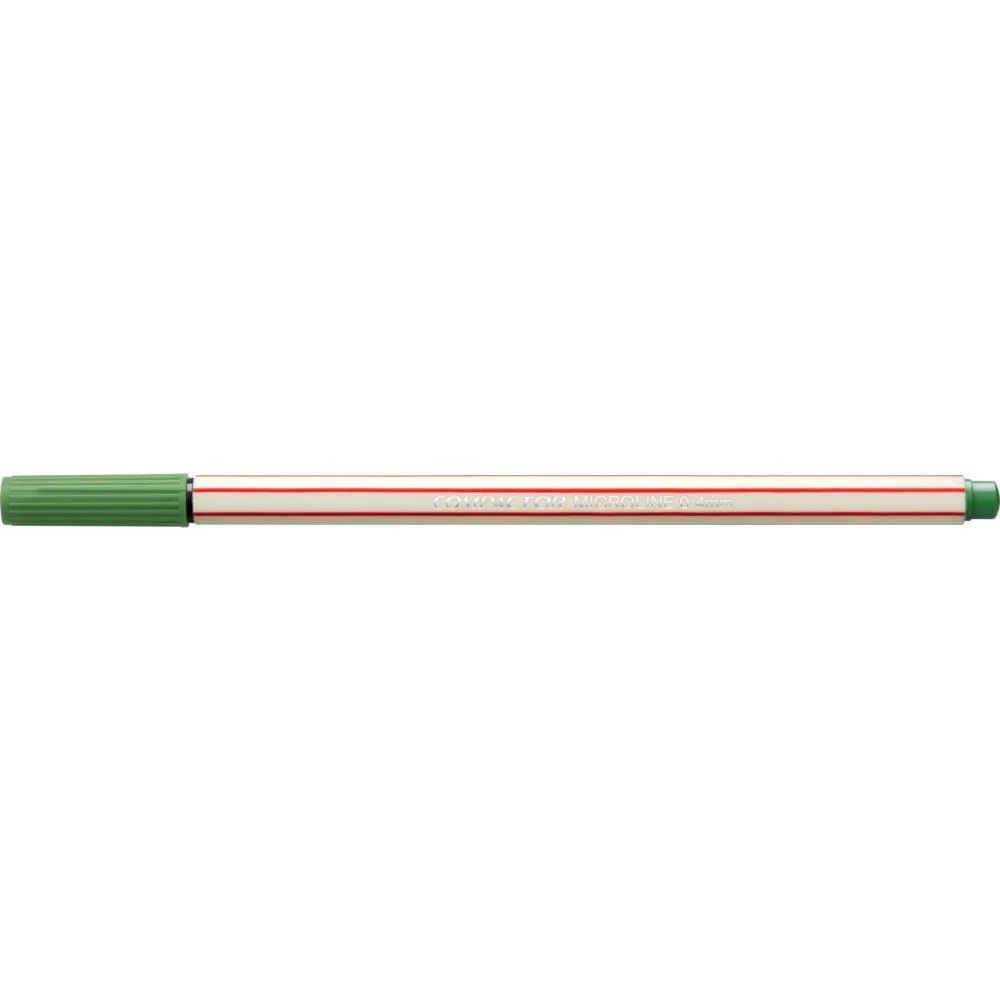 Caneta Com Ponta Porosa Microline 0,4Mm Verde Compactor (Cx.c/12) - imagem 4