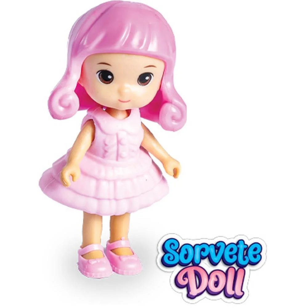 Boneca Sorvete Doll 9Cm C/Cheirinho ( Polibrinq C/ 12 Unidades - imagem 8