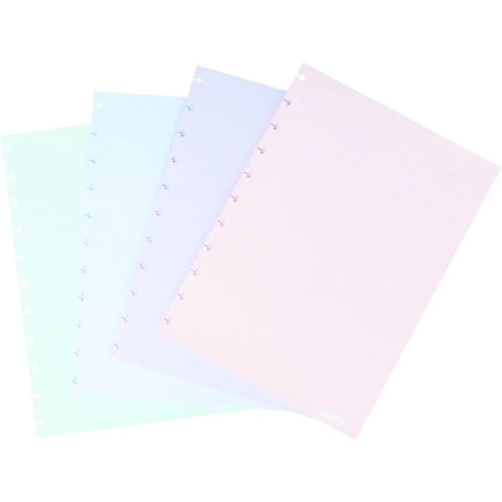Caderno Inteligente Refil Grande Candy Colors 90G 40Fls Caderno Inteligente (Pacote) - imagem 3