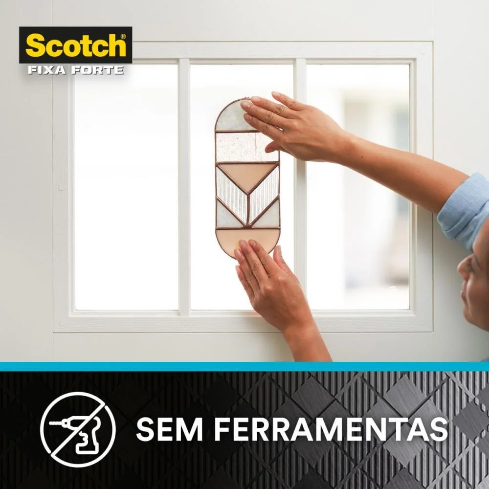 Fita Fixa Forte Silicone Tranp/Verde 24Mmx2M 3M - imagem 5
