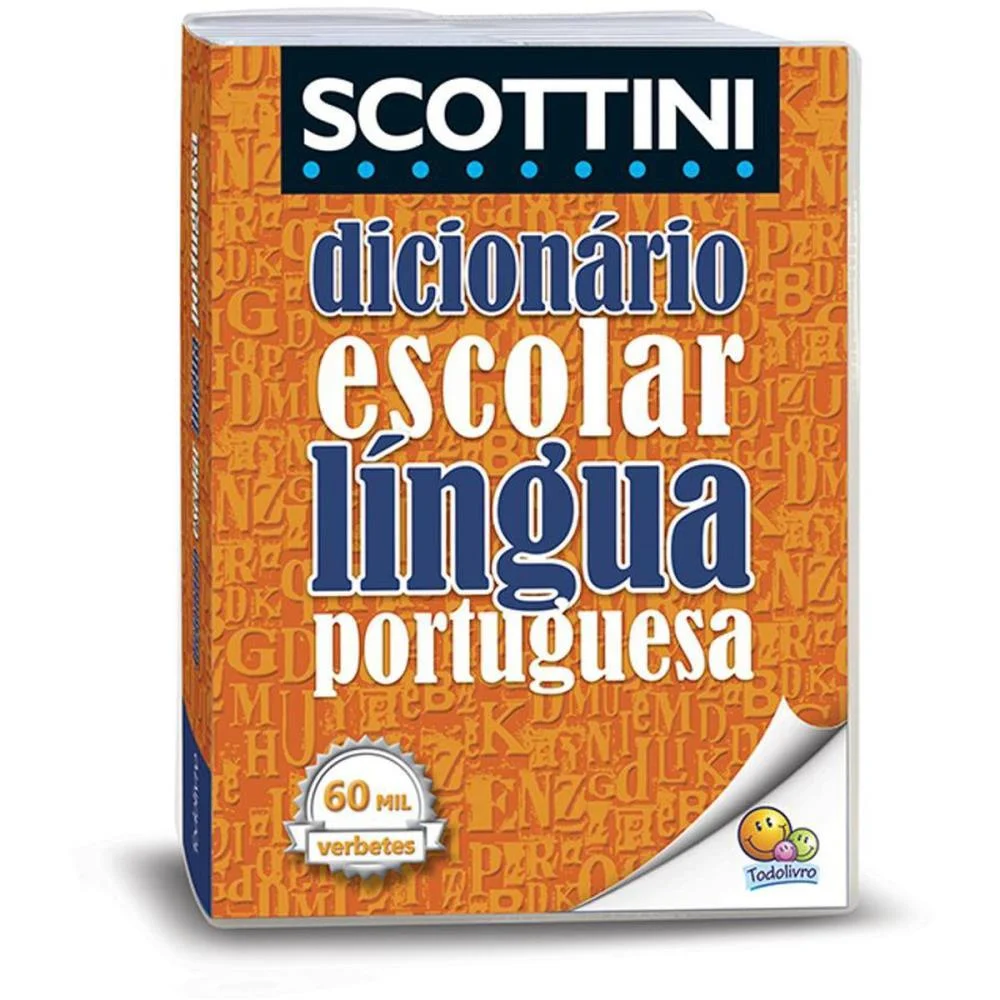 Dicionario Portugues Scottini 60.000 Verbetes 848P Todolivro - imagem 2