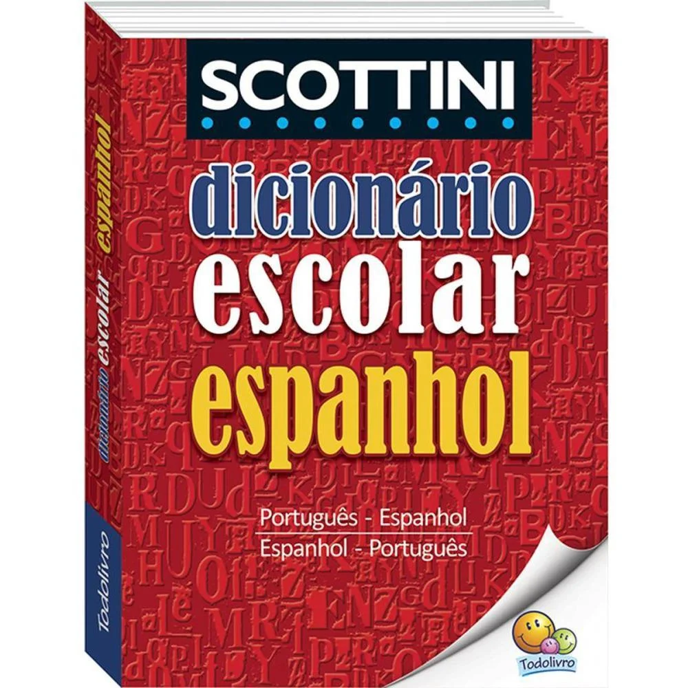Dicionario Espanhol Scottini Port/Esp-Esp/Port 464 Todolivro - imagem 3